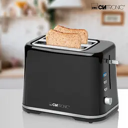 Тостер Clatronic TA 3554 чорно-срібний - мініатюра 5