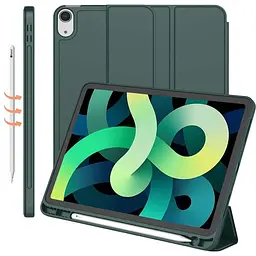 Чохол-книжка CDK Еко-шкіра силікон Smart Case cлот стилус для Apple iPad Air 10.9" 4gen 2020 (015026) green