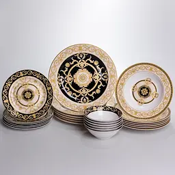 Столовий фарфоровий сервіз на 6 персон Yiwu HP-7-711