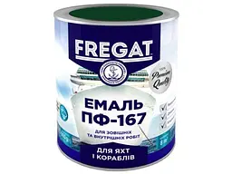 Емаль алкідна ПФ-167 FREGAT темно-зелений 0.9кг