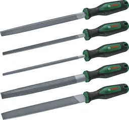 Напилок по металу набір 5шт Bosch hoz0013559