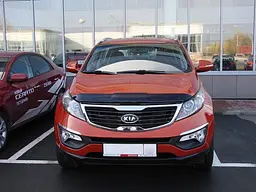 Дефлектор капоту мухобійка для Kia Sportage 2010-