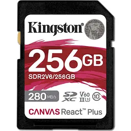 Карта пам'яті Kingston SD 256GB C10 (SDR2V6/256GB) - мініатюра 1