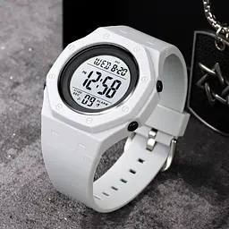 Чоловічий наручний годинник 2048LTGY Light Grey Skmei acs0030355 - мініатюра 4