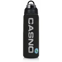 Пляшка для води Casno 1000 мл KXN-1247 Чорна (KXN-1247_Black)