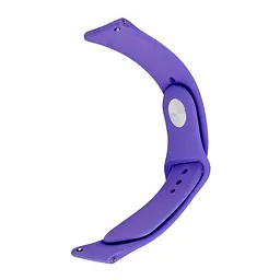 Ремінець Silicone 22 мм Watch Gear S3/ Watch 46 мм/Xiaomi Amazfit Deep Purple L