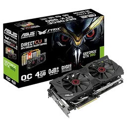 Відеокарта GeForce GTX 980 4GB Asus Strix DirectCU II OC (STRIX-GTX980-DC2OC-4GD5) Б/В - мініатюра 2
