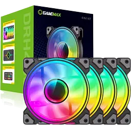 Вентилятор Gamemax DRH400 ARGB Black