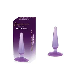 Анальна пробка Lovesecret Anal Plug 03 11 см (фіолетовий) - мініатюра 2
