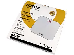 Ваги підлогові Rotex RSB20-W - мініатюра 3