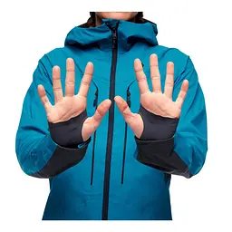 Жіноча куртка Black Diamond Dawn Patrol Hybrid Shell XS Бірюзовий - мініатюра 5