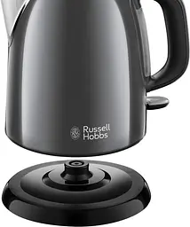 Електрочайник Russell Hobbs Colours Plus Mini 1 л метал сірий - мініатюра 3