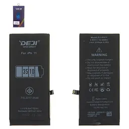 Акумулятор Deji для Apple iPhone 11, Li-ion, 3,83 B, 3510 мАг, original IC