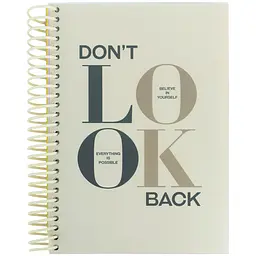 Блокнот Axent Don't look back А5 120 аркушів клітинка