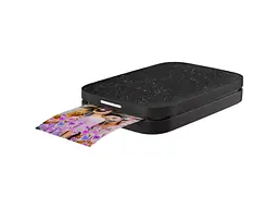 Портативний фотопринтер HP Sprocket 2x3 Black Noir (ISPB) - мініатюра 2