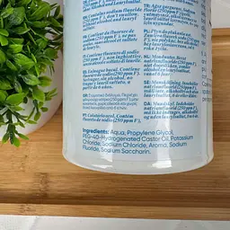 Ополіскувач для ротової порожнини Emoform Emofluor Daily Care з мінеральними солями, фтором і калієм від сухості в роті для чутливих зубів і ясен 500 мл - мініатюра 2