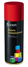 Фарба аерозольна емаль SLIDER RAL 3020 Транспортний червоний 400мл