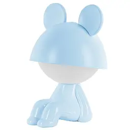 Світильник-нічник Kite LED з акумулятором Cute Mouse блакитний (K25-316-2-3) - мініатюра 2