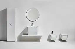 Біде підвісне Simas Henges HE 19 Glossy white, Білий - мініатюра 2