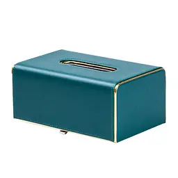 Серветниця з еко-шкіри для дому та ресторану, смарагдовий TS Kitchen HP9801GR