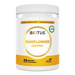 Лецитин соняшниковий, Lecithin Sunflower, 454 г Biotus vit0001357