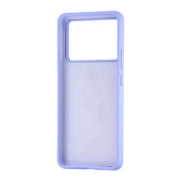 Чохол Silicone Case Xiaomi Poco X6 Pro/Redmi K70E 5G Lilac Purple - мініатюра 2