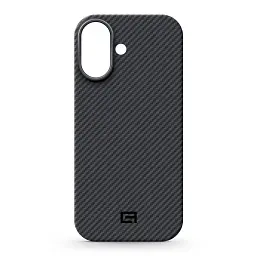 Чохол ArmorStandart BlackIcon Aramid Twill MagCase для Apple iPhone 17 Black