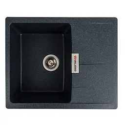 Гранітна мийка для кухні VALESO ZIRKONE 6250 матова Антрацит (SP000047333)
