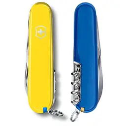 Ніж Victorinox Huntsman Ukraine 91мм,15функ,жовт-син - мініатюра 5