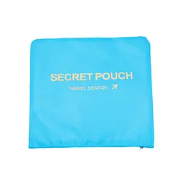Набір органайзерів для подорожей 7 предметів, Блакитний - мініатюра 3