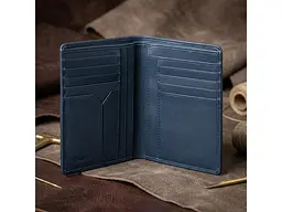 Чоловічий портмоне Cortina 5050 navy Синє 13x10,5. см TONY PEROTTI acs0032377 - мініатюра 5