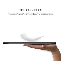 Чехол AIRON Premium SOFT для iPad Pro 11" 1-4-го поколения 2017-2022 с защитной пленкой и салфеткой Black - мініатюра 2