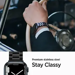 Ремінець Spigen Modern Fit для Apple Watch 42/44/45/49mm Silver (062MP25404) - мініатюра 8