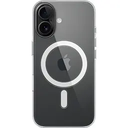 Чохол Clear Case with MagSafe для Apple iPhone 16 Plus Transparent AA [115335] - мініатюра 5