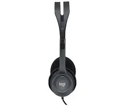 Навушники Logitech H111 Stereo 981-000593 Gray - мініатюра 6
