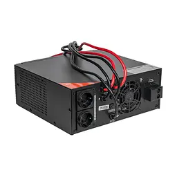 Гібридний інвертор 1200VA/1kW Kraft KRF-AVR1200VA/1КW-12V (MPPT 30А) для підключення сонячних панелей (42-00164) - мініатюра 6