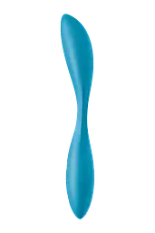 Вібратор Satisfyer G-Spot Flex 1 Гнучкий із фіксацією форми, 19.5х3.2 см блакитний - мініатюра 3