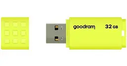 Флеш накопичувач USB 64Gb Goodram UME2, жовтий, USB 2.0, до 20/5 МБ/с (UME2-0640Y0R11)