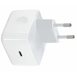 МЗП 40W Power Adapter for Apple (1USB-C) (АA) (box) White - мініатюра 2