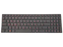 Клавіатура для ASUS GL502VM GL502VS GL502VT GL502VY GL702VS GL702V FX502VD FX502VM (RU Black з підсвічуванням) Оригінал. - мініатюра 3