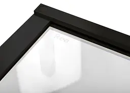 Душова кабіна Rea Hugo 80x80 подвійна black REA-K6600, Чорний, Універсальна, прозорий - мініатюра 6
