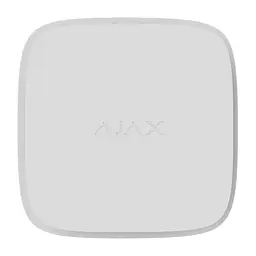 Ajax Датчик диму, температури та чадного газу, FireProtect 2 SB Heat Smoke CO Jeweler, незмінна батарея, бездротовий, білий