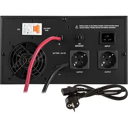 Джерело безперебійного живлення [ДБЖ] LogicPower LPE-B-PSW-2300VA+ 1600Вт 1-40A [19409] [107298] - мініатюра 4