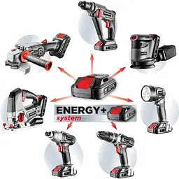 Шліфмашина ексцентрикова акумуляторна Energy + 125мм 18В Graphite teh0025436 - мініатюра 4