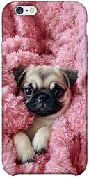 TPU чохол Demsky Мопс у ніжностях для Apple iPhone 6/6s plus (5.5")