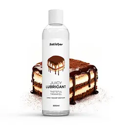 Лубрикант на водній основі Satisfyer Juicy Lubricant Tasteful Tiramisu water based 300 мл - мініатюра 2