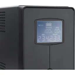 Пристрій безперебійного живлення Vinga LCD 2000VA metall case (VPC-2000M) - мініатюра 3