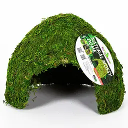 Схованка з моху Repti-Zoo Natural Mossy Dome L 22x17см ERS25L для тераріуму, рептилій і геконів, з живим мохом - мініатюра 5
