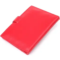 Красива обкладинка на документи для жінок з натуральної шкіри ST Leather 23118 червона - мініатюра 2