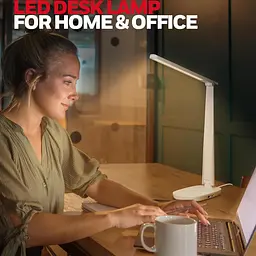Світлодіодна настільна лампа Honeywell - HWT-H2 SunturaluxTM Дбайливий про обличчя Складаний настільний світильник з USB A+C - мініатюра 5